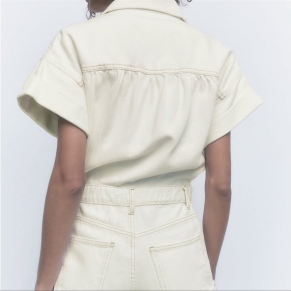 Zara jeans romper - Picture 6 of 6